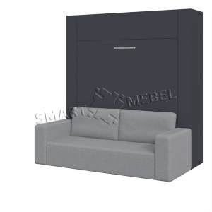 Murphy Bed  & Sofa Combo ISIDA-180 Antracite