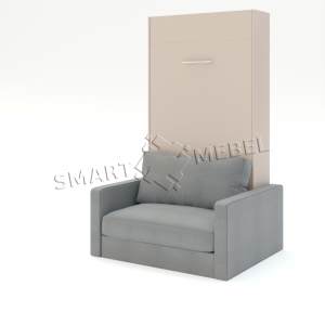 Шафа-Ліжко-Диван MIRA SOFA  PLUS 90х200 Кашемір