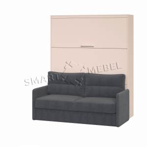 Murphy Bed  & Sofa Combo HF PLUS-160 Cashemir