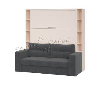 Murphy Bed  & Sofa Combo HF-160 K2 Cashemir