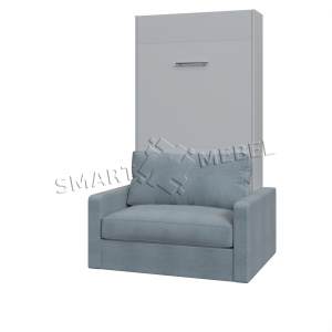 Murphy Bed  & Sofa Combo MIRA SOFA 90 Ashen