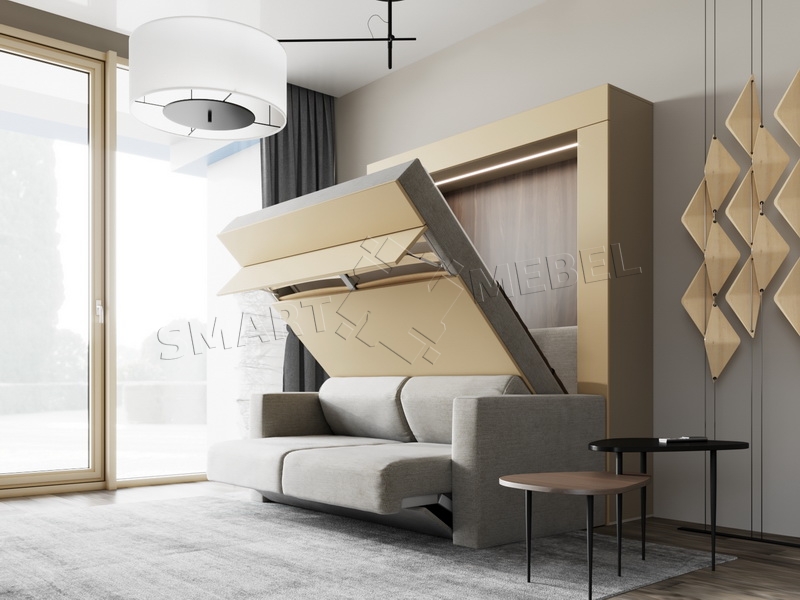 Murphy Bed Sofa Combo Jupiter Avtomat ТМ Smartmebel Murphy Bed Sofa Combo Jupiter Avtomat, Sofa And Murphy Bed Combo