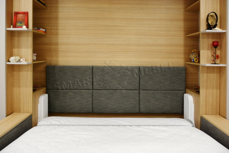 aladino murphy bed with mattress