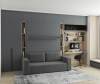 Murphy Bed  & Sofa Combo SOUL-140 Antracite - photo 4