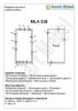Механизм для шкафа-кровати MLA218 Италия (глубина 250-300мм) - фото 10