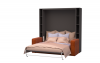 Шкаф-кровать-диван HF PLUS-160 K2 Антрацит - фото 1